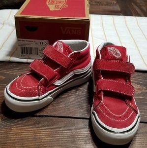 Childrens Youth Van's Sk8-Mid Reissue Sz 11